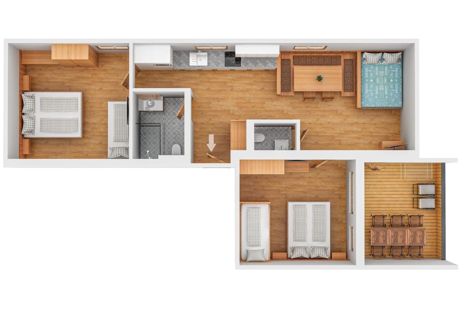 Berghaus Schroecken - Hotel Apartments Spa Ngoại thất bức ảnh