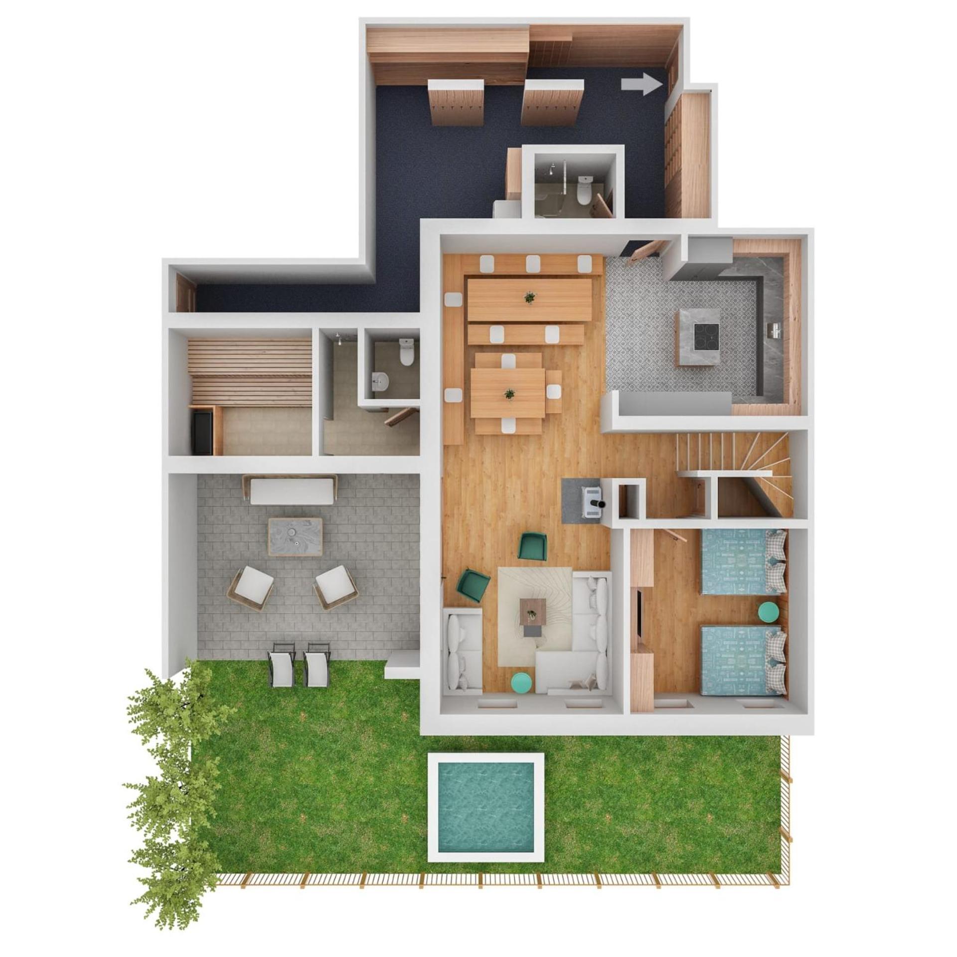 Berghaus Schroecken - Hotel Apartments Spa Ngoại thất bức ảnh